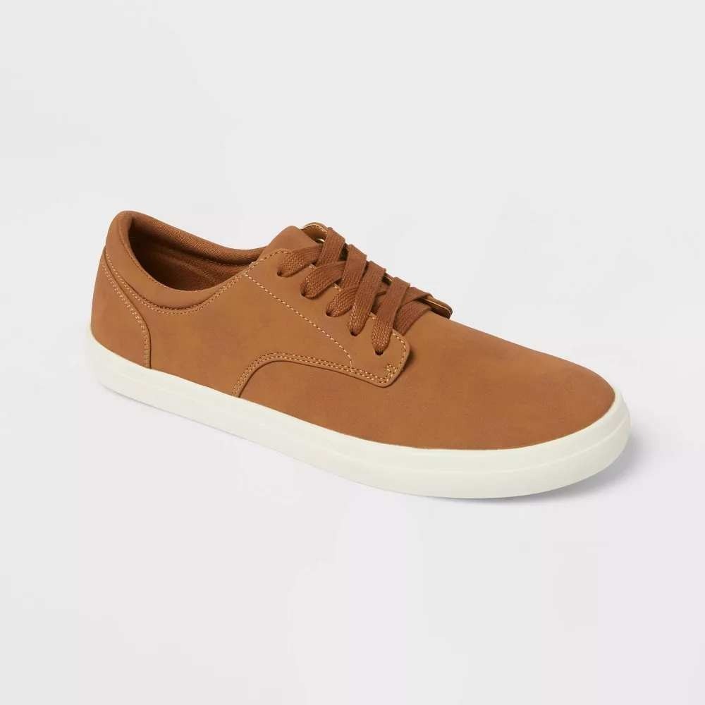 Men's Harj Sneakers by Goodfellow & Co Brown Size 7 New With Tags
